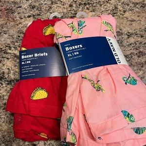 Two pairs men's underwear